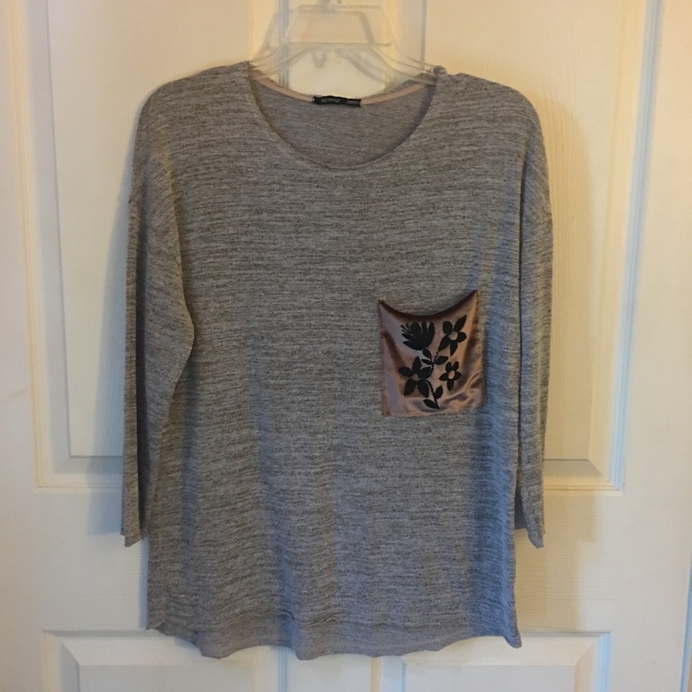 Zara | gray tee